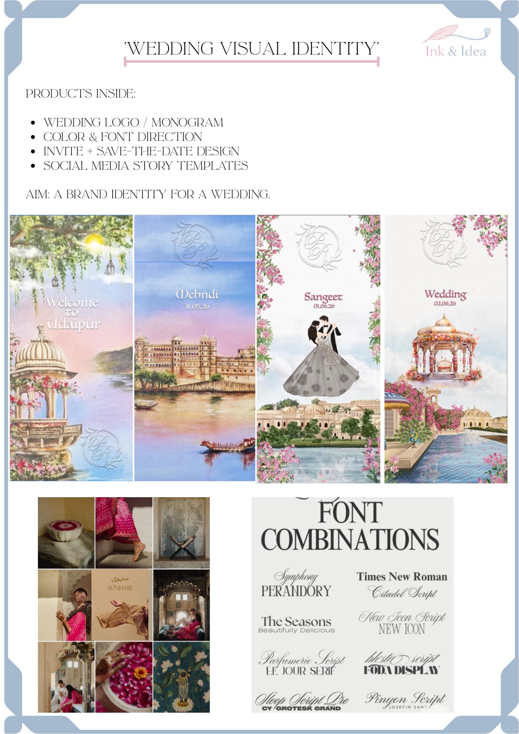 Wedding Visual Identity